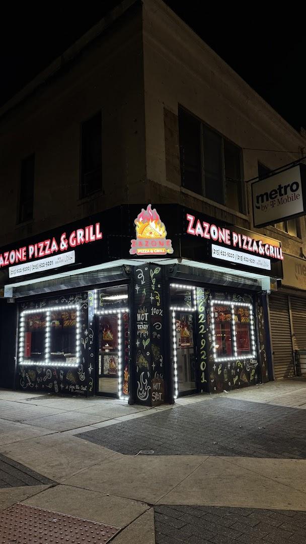 ZaZone Pizza & Grill Menu